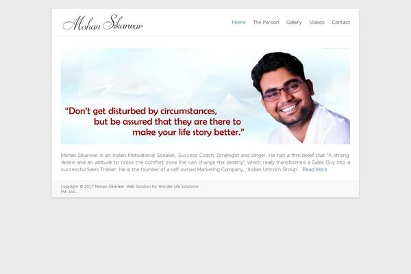 Site using Page Builder by SiteOrigin plugin