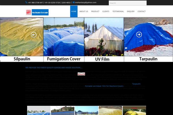 Nitro theme site design template sample