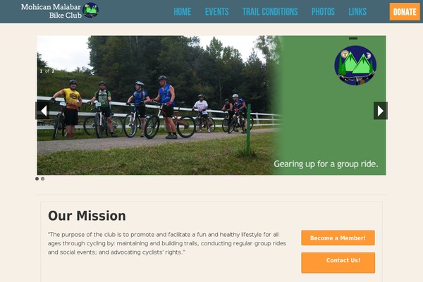 mohicanmalabarbikeclub.org site used Mmbc
