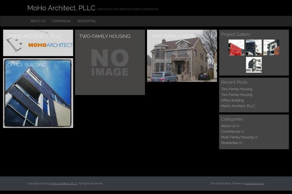 Destin Basic theme site design template sample