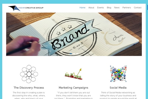 Spacious theme site design template sample