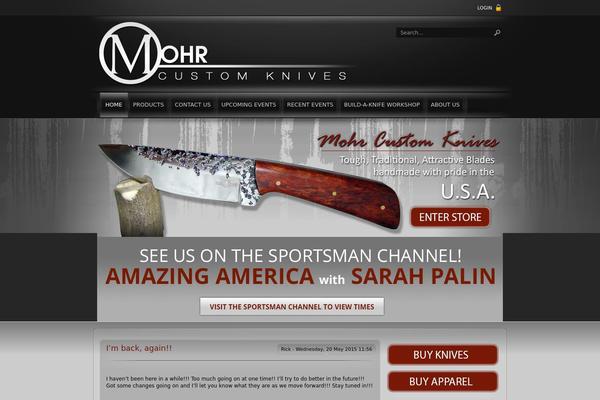 mohrcustomknives.com site used Rt_akiraka_wp