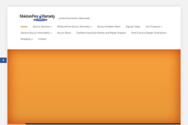 Foxy Child theme site design template sample