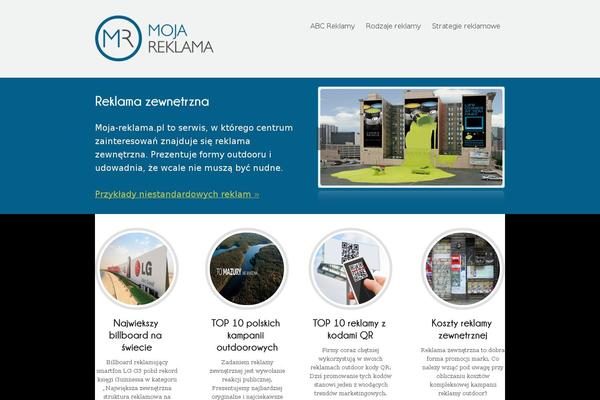 Poloray theme site design template sample