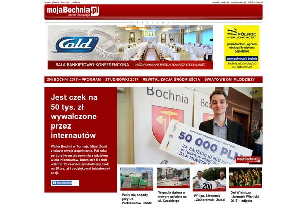 Top-news theme site design template sample