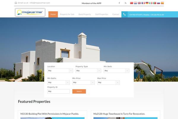 Site using Responsive Mortgage Calculator plugin