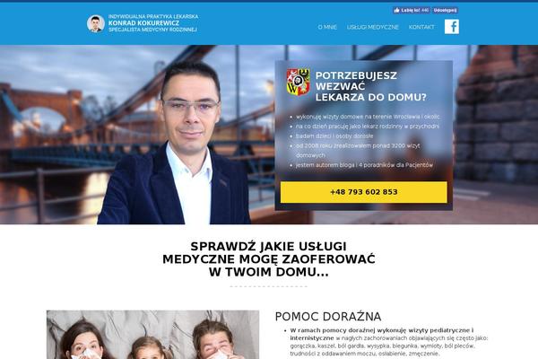 mojdomowydoktor.pl site used Konradkokurewicz