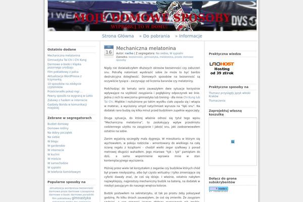 mojedomowesposoby.pl site used Blue-zinfandel-3column