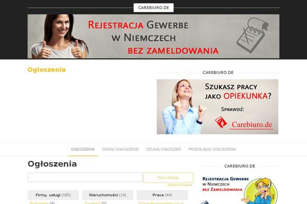Envo eCommerce theme site design template sample