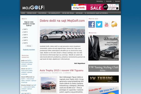 Thesis 1.8.6 theme site design template sample