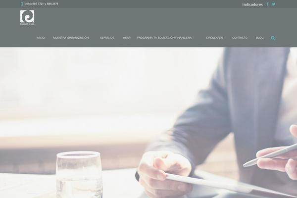 Fortuna theme site design template sample
