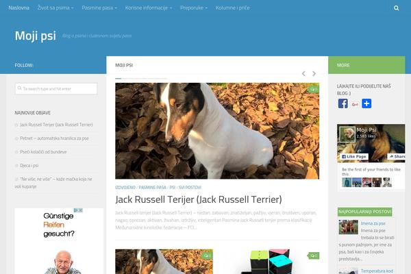 Site using Facebook Page Promoter Lightbox plugin