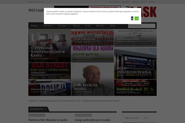 Site using Cookie-warning plugin