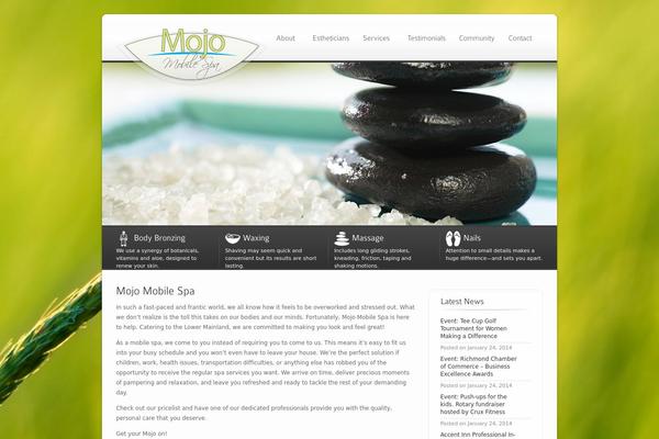 Ecobiz theme site design template sample