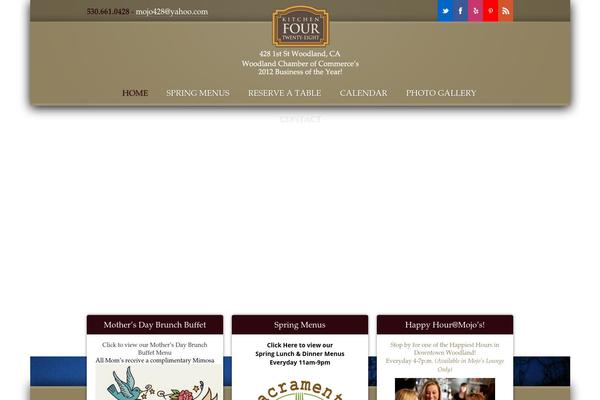 Linguini theme site design template sample