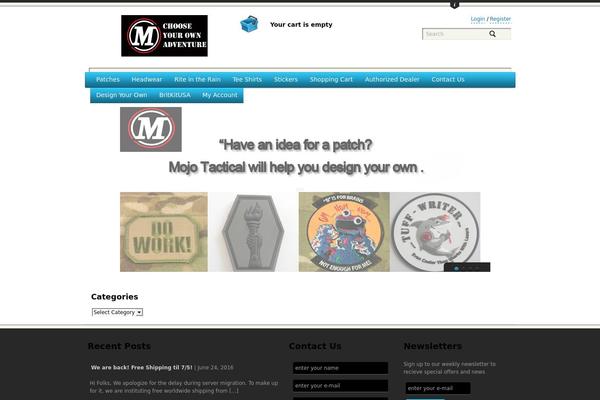 mojotactical.com site used Ready_ecommerce_theme