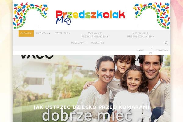 Valenti theme site design template sample