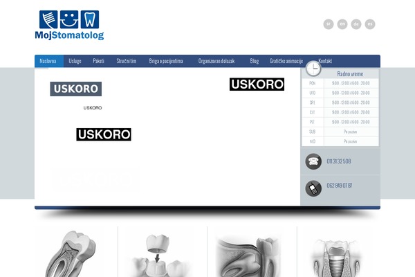 Doctor theme site design template sample