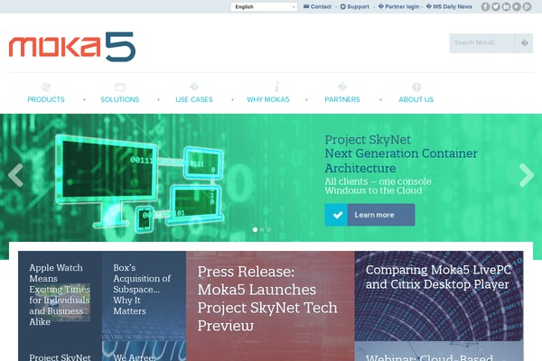 Roots theme site design template sample