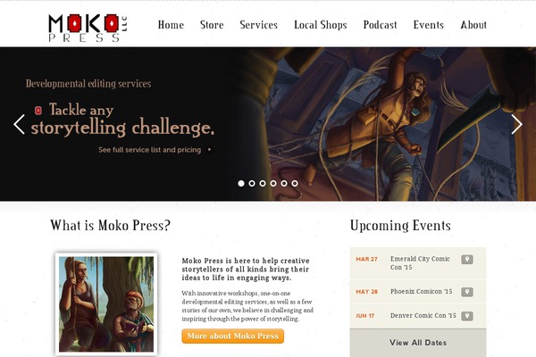 Soundstage theme site design template sample