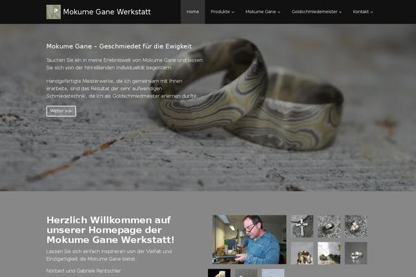 Enlightenment theme site design template sample
