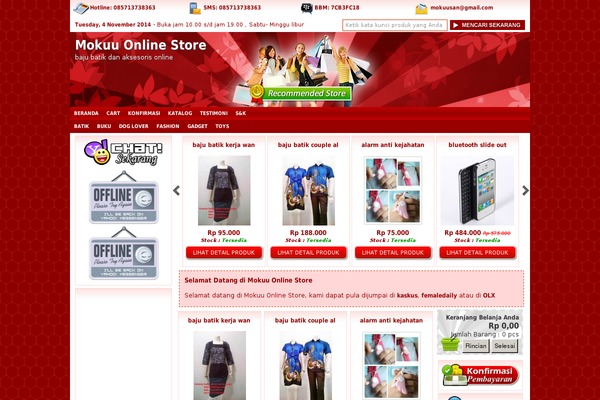 Indostore4-2pers theme site design template sample