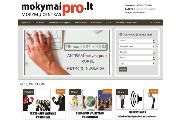 Site using Genesis Slider plugin
