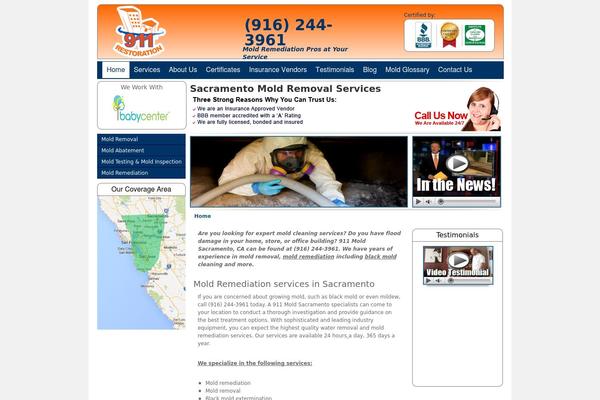 Compass-corp theme site design template sample