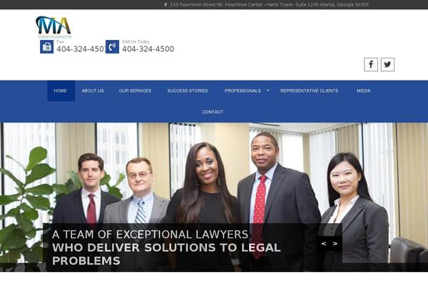 moldenholley.com site used Sleektheme