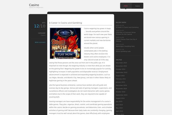 monochrome theme site design template sample
