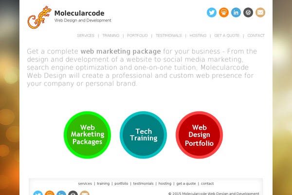 molecularcodewebdesign.com site used ArtWorkResponsive