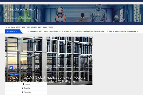 Newsup theme site design template sample