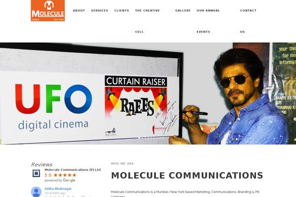 Stockholm theme site design template sample