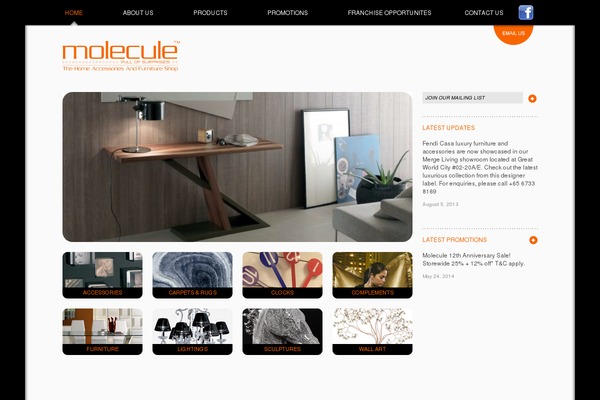 moleculeliving.com site used Molecule