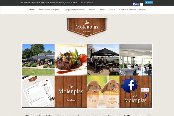 Therestaurantclassic theme site design template sample