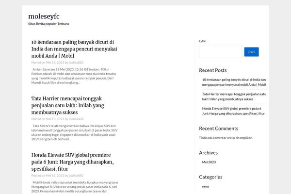 NewsPaperly theme site design template sample