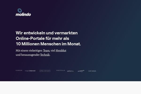 Divi Child theme site design template sample