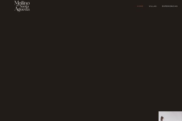 Alloggio theme site design template sample