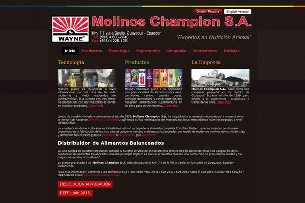 molinoschampion.com site used Pcg