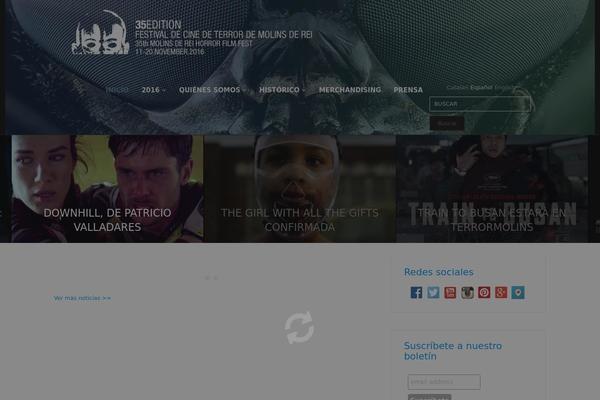 Truemag theme site design template sample