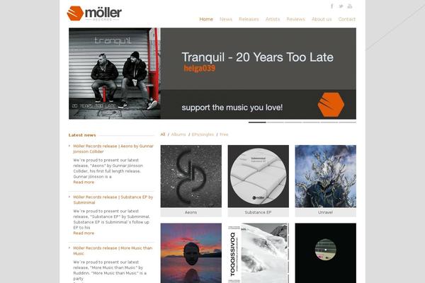 Goodspace theme site design template sample
