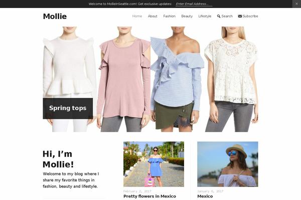Snap theme site design template sample