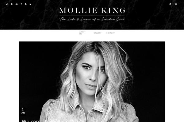 Allure theme site design template sample