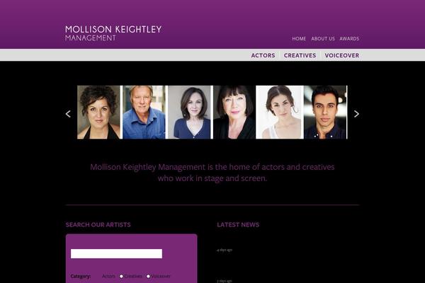 Site using Really Simple Twitter Feed Widget plugin