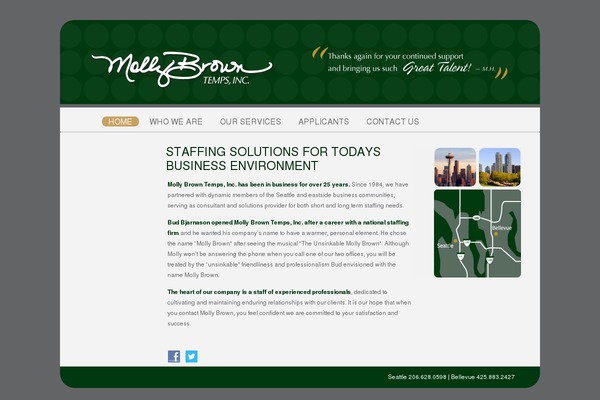 V4 theme site design template sample