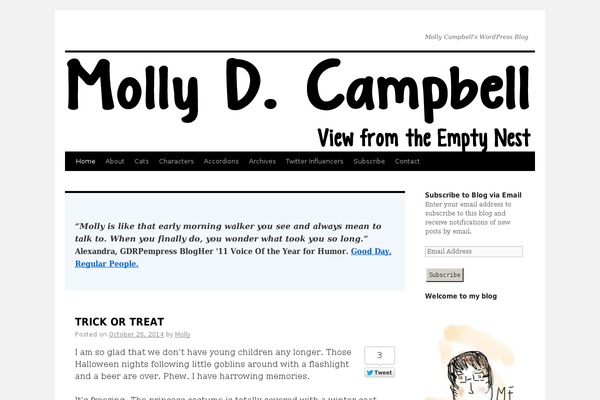 Site using WP Social Blogroll plugin