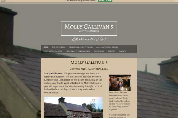 Reader theme site design template sample