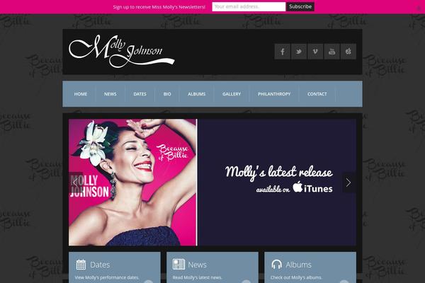 mollyjohnson.com site used K-BOOM v.1.1.2