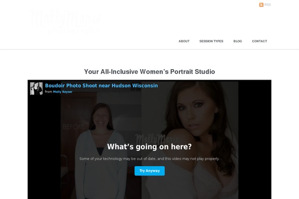 Site using Frizzly plugin