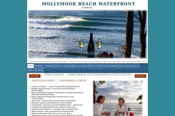 mollymookbeachwaterfront.com.au site used Mbw